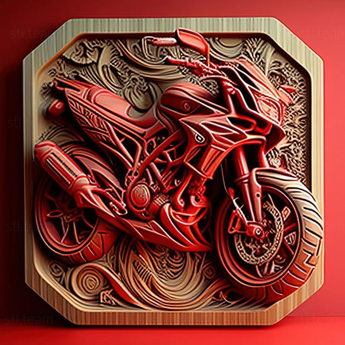 3D model Ducati Hypermotard (STL)